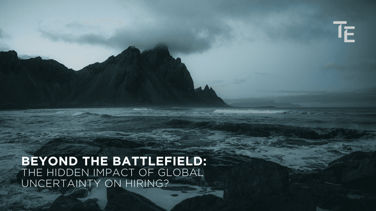 Beyond the Battlefield: The Hidden Impact of Global Uncertainty on Hiring 